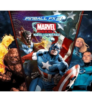 Pinball FX3 - Marvel Pinball - Marvel Legends Pack DLC Steam Key GLOBAL